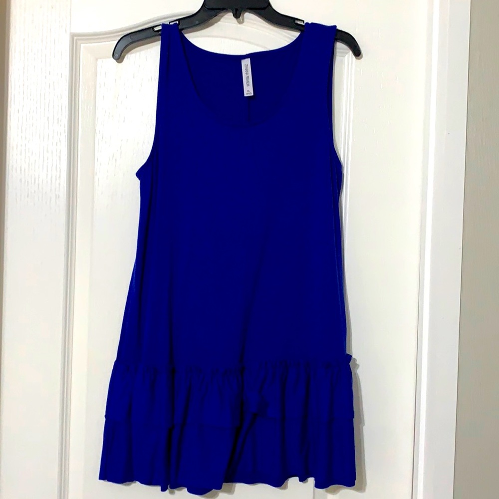 Zenana Ruffle Tank
